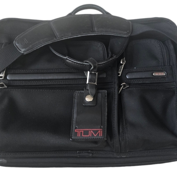 Tumi Alpha Expandable Ballistic Nylon Briefcase (w/ Laptop Sleeve) Model… - Picture 8 of 14
